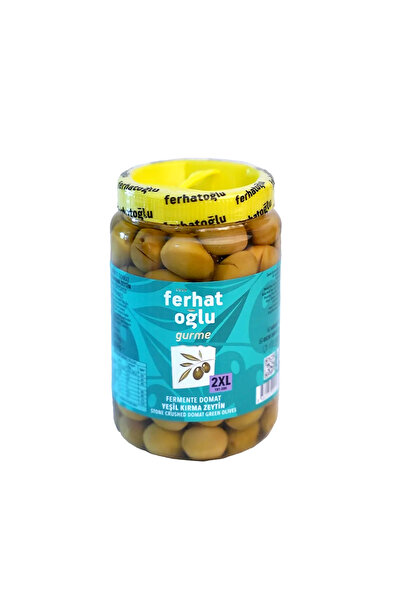 FERHATOĞLU Domat Kırma Yeşil Zeytin 650 g.