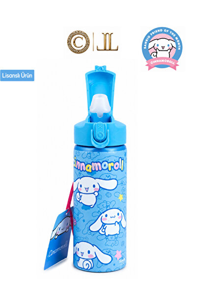 Cınnamoroll New Season Licensed 500ml Steel Water Bottle with Straw