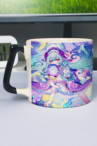 ZipZap Yumemizuki Mizuki Genshin Impact Printed Ceramic Luxury Mug (1 Piece) ...