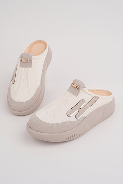 Madam Tarz Crt-Sb Thick Sole Buckle Sabo Slippers