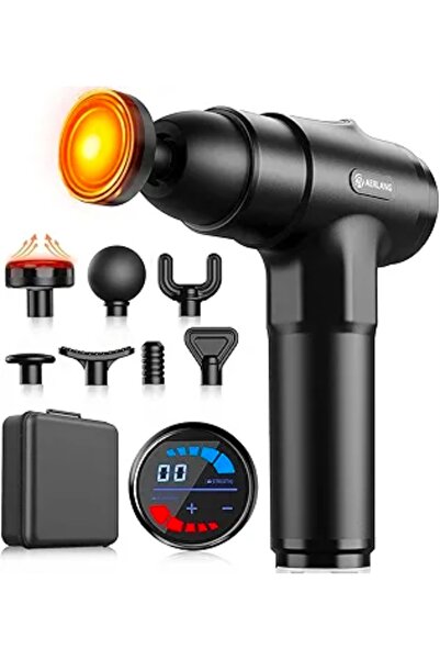 GENERAL Black Carbon Massage Massager with Heat, Speed Control and Automatic ...