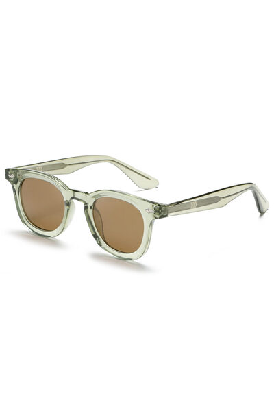 Optosquad Διάφανα Λαδί Premium Polarized Γυαλιά Ηλίου-F. Acetate