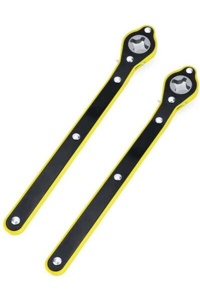 Yongsheng Scissor Jack Wrench Head, 2 Pack Universal Automotive 360° Swivel L...