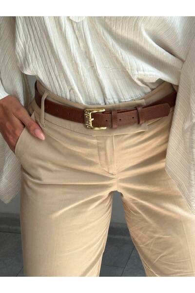 LİA KEMER Lend Lia Model Buckle Jacket Belt Dress Belt Trouser Belt