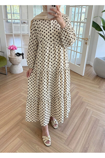 secret of VALORIA Women's Floral Patterned Front Buttoned Long Summer Efil Ef...
