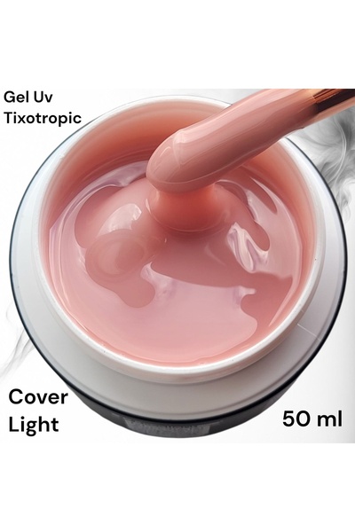 E-Unghii Gel UV Tixotropic - COVER LIGHT 50 ml