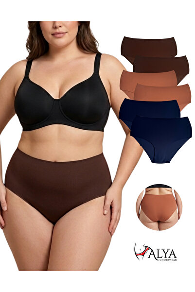 ALYA UNDERWEAR Γυναικεία εσώρουχα χωρίς ραφές, κομμένα με λέιζερ, ψηλόμεσα, χ...
