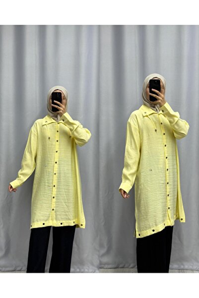 moda acar Bird-Eye Tesettür Tunic