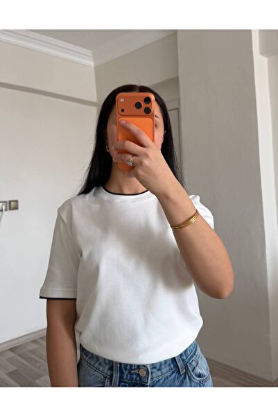 HepsitrentStore Mass Dutt Basic Model Casual Tshirt