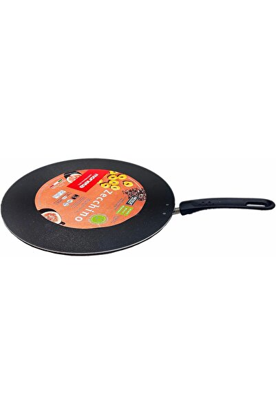 moneta Zecchino Flat Pan by Moneta, 35 cm, Aluminum, Black
