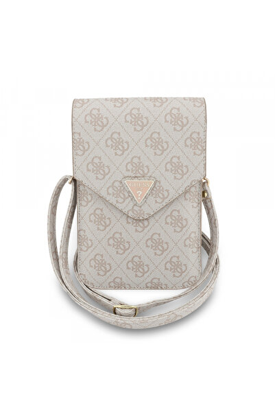 Guess Geanta Universala pentru Telefon, Guess, Fliptok Triangle 4G, Roz