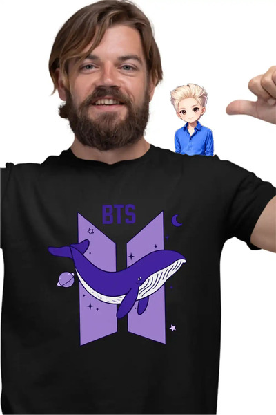 OEM t-shirt Shirt Kpop BTS Universe Whale