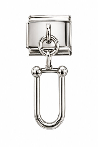 Lav Aksesuar Gift Letter Charm Stainless Steel Bracelet