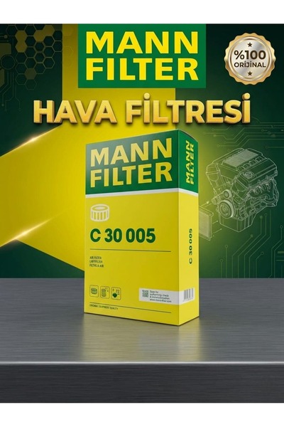 Mann Filters MANN-FILTER C 30 005 Hava Filtresi