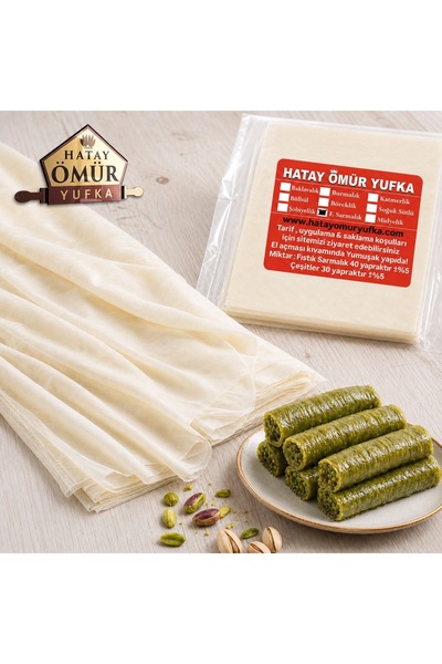 ömür yufka FISTIK SARMA YUFKASI