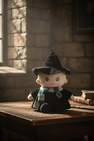 Miniso Licensed Harry Potter Draco Malfoy Sitting in a Magic Robe Plush Toy