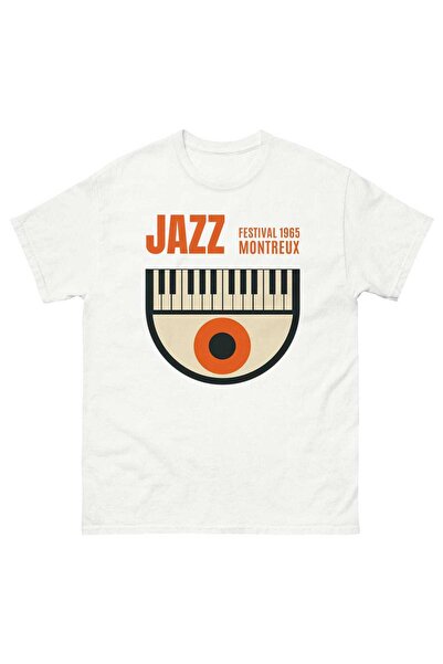 Grafftee Clothing Jazz Festival Printed Unisex Oversize T-Shirt