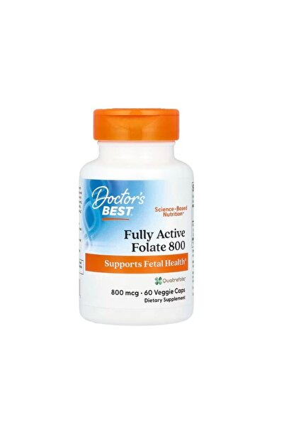 Doctor's Best Folat Complet Activat 800 cu Quatrefolic 800mcg 60 Capsule Vege...