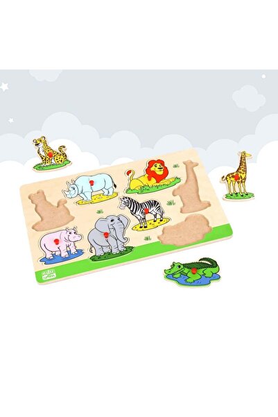 Puzzle Wild Animals Matching Cards - Ediophen