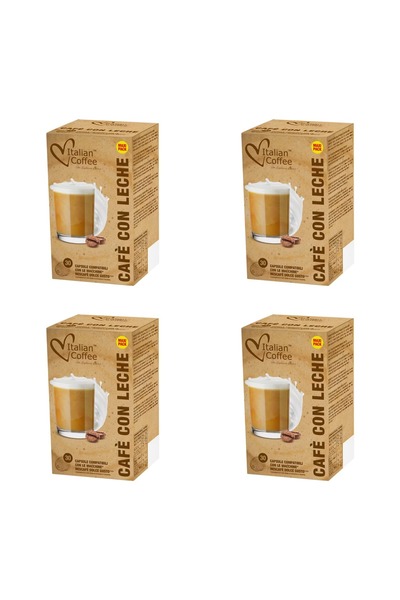 Italian Coffee Caffe Macchiato-120 Capsule Cafea-Compatibile Dolce Gusto