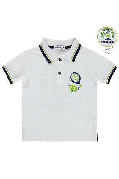 Civil Boys Teniska majica sa printom za decu od 2-5 godina - Off White