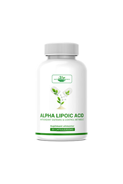 Natmed Alpha Lipoic Acid – Systemic Antioxidant & Metabolic Control