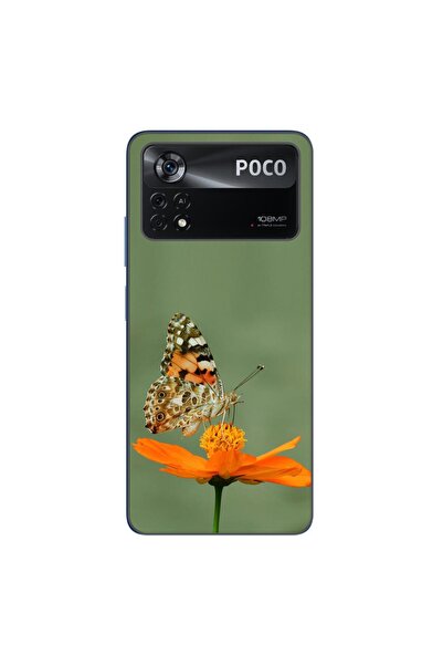 OEM Husa compatibila cu Xiaomi Poco X4 Pro Silicon Gel Tpu Model Fluture