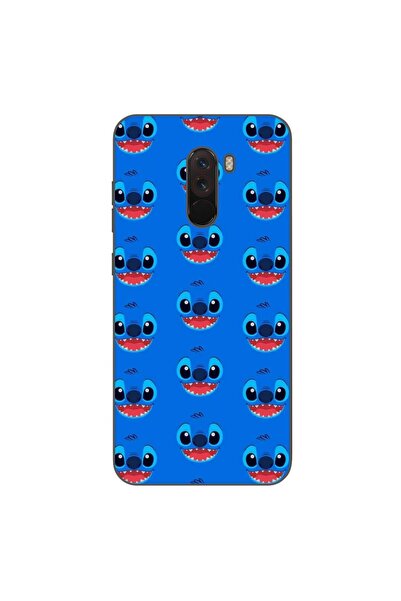 OEM Case compatible with Xiaomi Pocophone F1 Silicone Gel Tpu Pattern Stitch ...