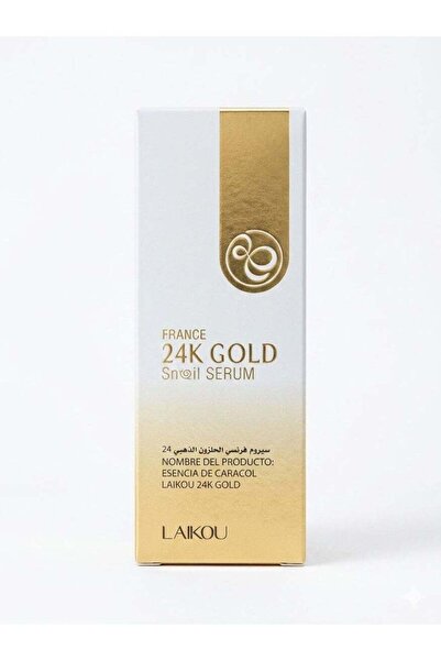 LAIKOU - Snail Mucus and 24K Gold Facial Serum 100ml