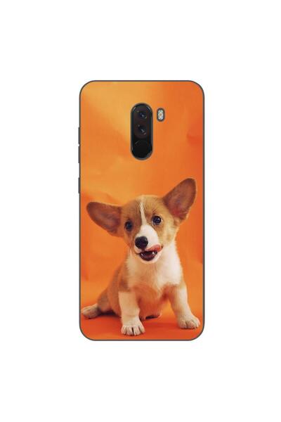 OEM Калъф, съвместим с Xiaomi Pocophone F1, силиконов гел TPU, с мотив на куч...