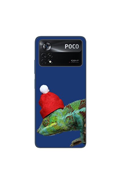 OEM Калъф, съвместим с Xiaomi Poco X4 Pro, силиконов гел TPU, с десен Коледен...