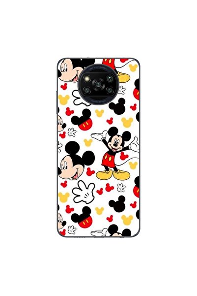 OEM Husa compatibila cu Xiaomi Poco X3 Pro Silicon Gel Tpu Model Mickey Cool ...