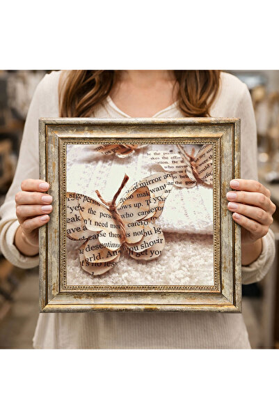 Dekorsiahome Antique Framed Decorative Painting Dk0286