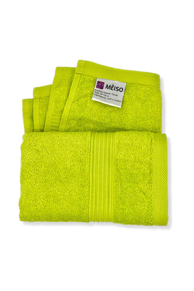MEİSO Prosop PREMIUM din Bumbac 100% MĚISO 35x75 cm cu Model Jacquard – Absor...