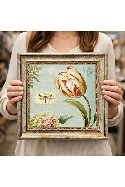 Dekorsiahome Antique Framed Decorative Painting Dk0264