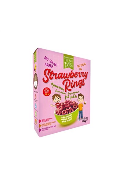 B.Bros Crunchy cereal rings with strawberries and honey (sugar-free, palm oil...