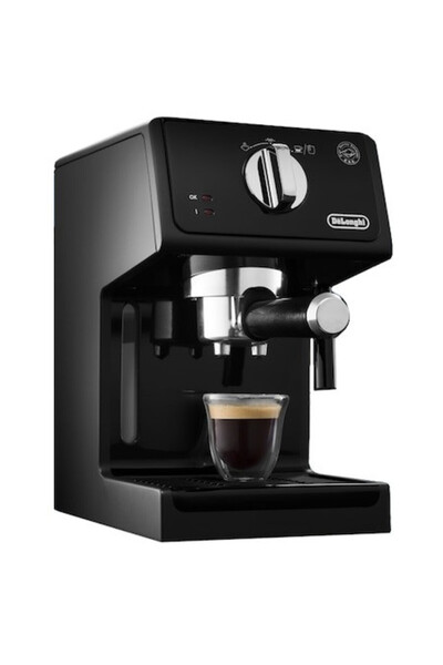 De'Longhi Ръчна еспресо машина ECP 31.21, 1100W, 15 бара, 1.1 л, Черен