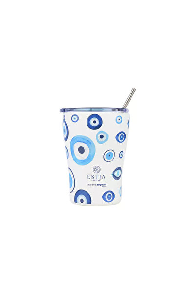 Estia Home Art Ανοξείδωτο Θερμός Κύπελλο  "Πνεύμα Τύχης " 350ml Εστία