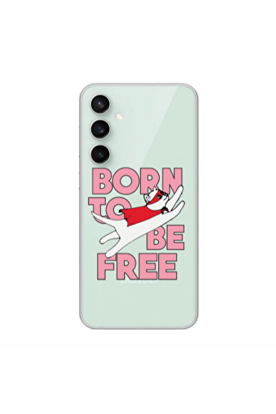 Other Samsung S24 Plus Born Free Transparent Silicone TPU Θήκη