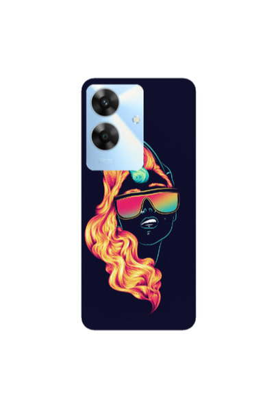 Other Realme Note 60 Horn style Transparent Silicone TPU Θήκη