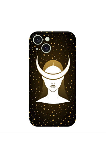 Other Apple iPhone 15 Plus Moon eyes Transparent Silicone TPU Θήκη