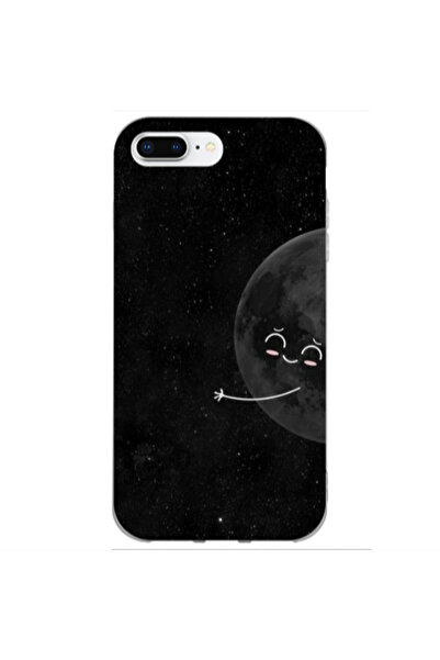 Other Apple iPhone 7 Plus Half Moon 2 Transparent Silicone TPU Θήκη