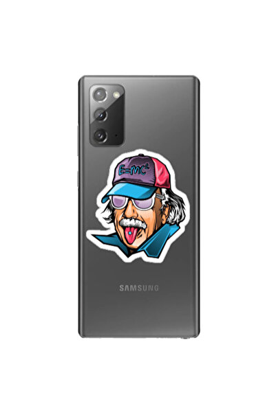 Other Samsung Note 20 Einstein Transparent Silicone TPU Θήκη