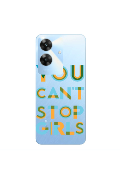 Other Realme Note 60 You Cant Stop Girls Transparent Silicone TPU Θήκη