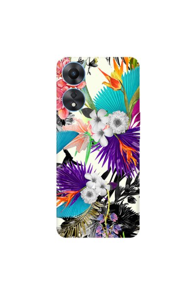 Other Oppo A 98 Sea flowers Transparent Silicone TPU Θήκη