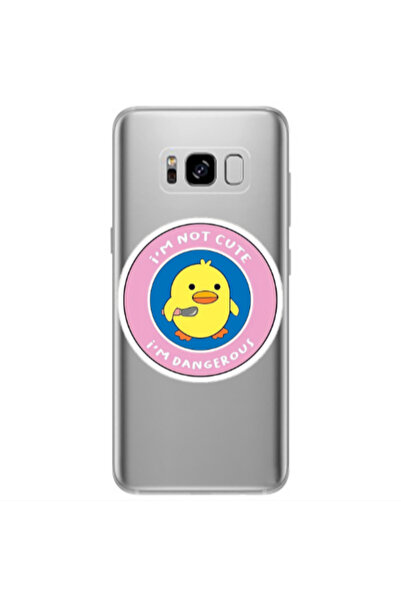 Other Samsung S8 Plus I m dangerus Transparent Silicone TPU Θήκη