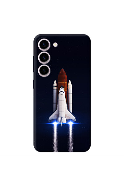 Other Samsung S23 Plus space travel Transparent Silicone TPU Θήκη