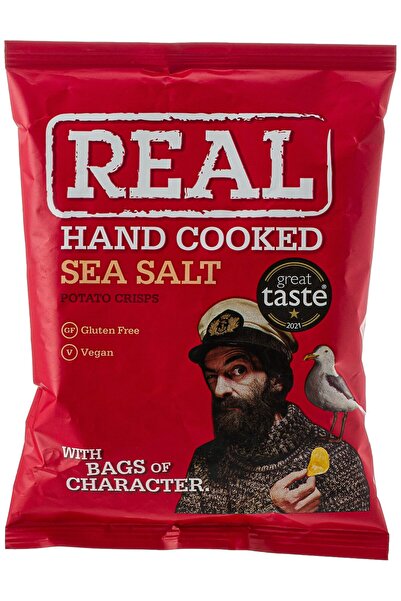 REAL Crisps Sea Salt 35g × 24