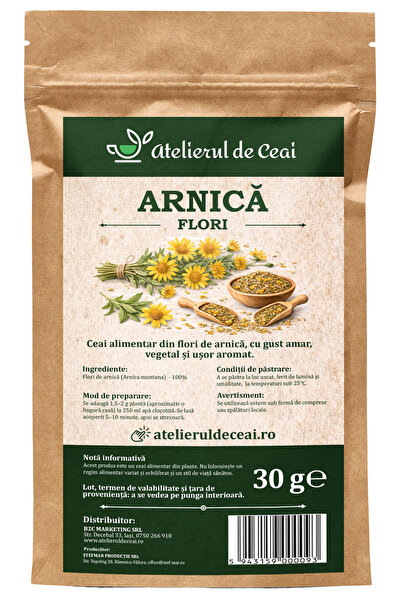 atelierul de ceai Ceai de flori de arnică