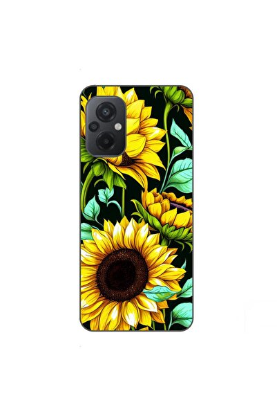 OEM Husa compatibila cu Xiaomi Poco M5 Silicon Gel Tpu Model Floarea Soarelui AI